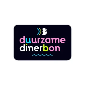 Omzetten naar Duurzame Dinerbon €25