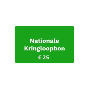 Omzetten naar Nationale Kringloopbon €25